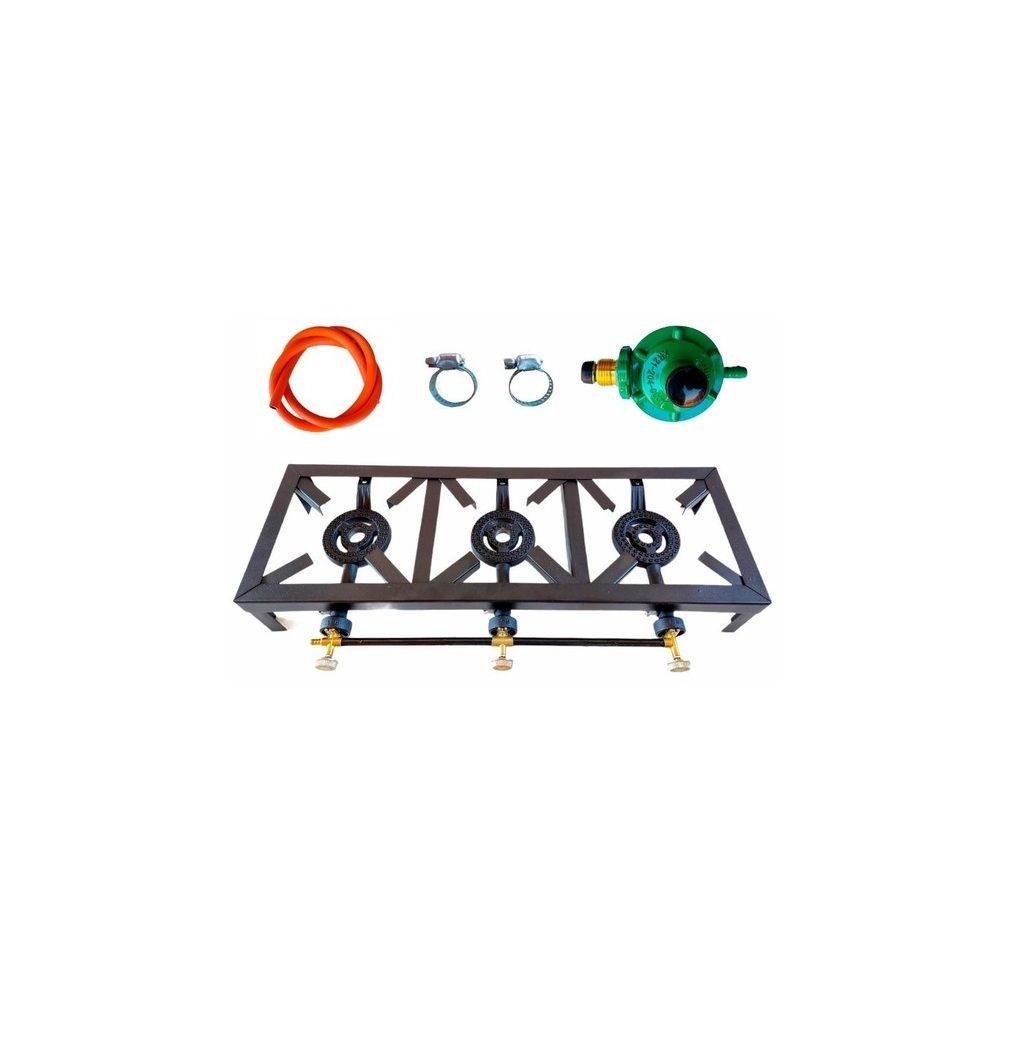 3 Burner Gas Burner Stove