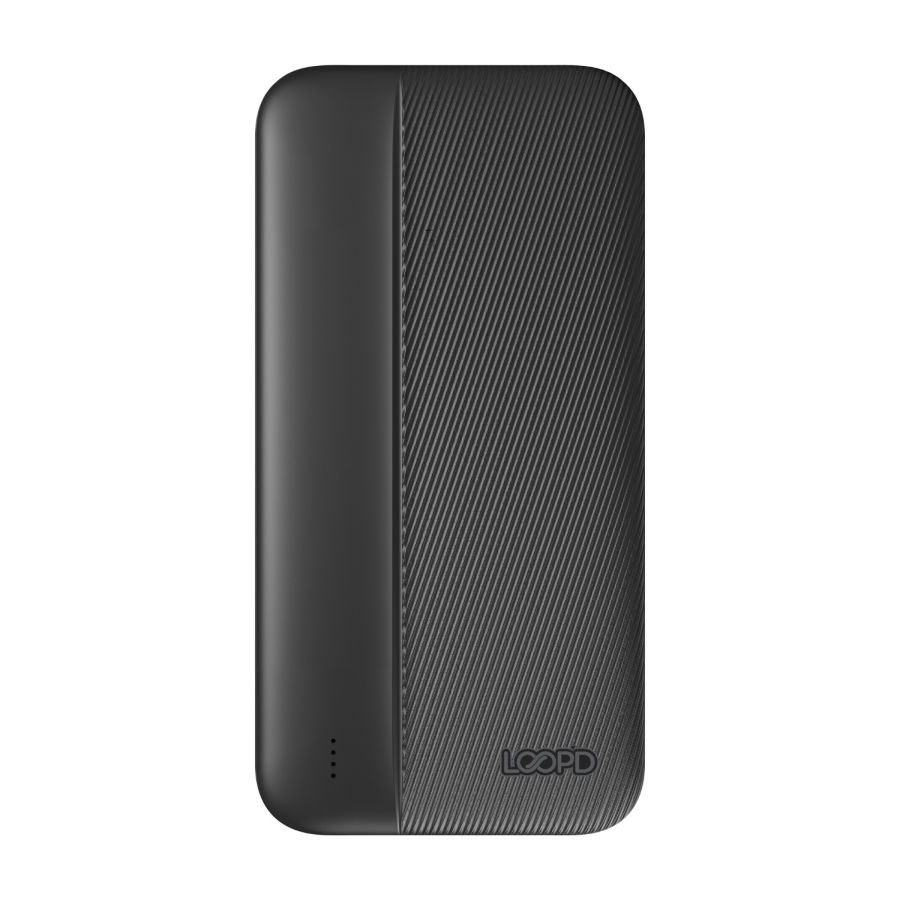 Loopd 20000mAh 4LED Powerbank-Black