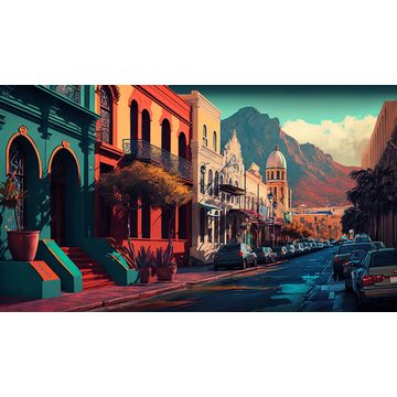 Canvas Wall Art-Cape Town  B1008
