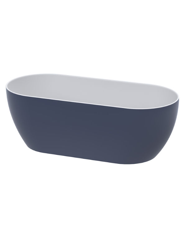 Home And Beyond Cowley Blue No Overflow Freestanding Bath SP 1620*735*570mm