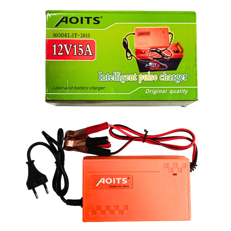 12v 15A AOITS Intelligent Pulse Battery Charger LEROY MERLIN South Africa