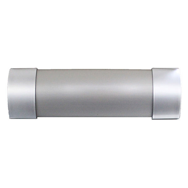 Matoc 106mm Curtain Pelmet - Brushed Silver - 3.5m