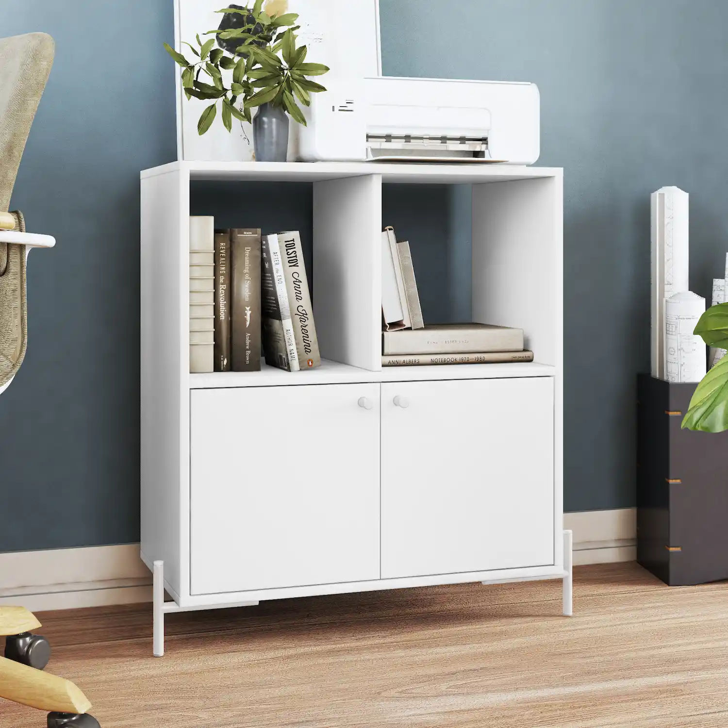Mod Storage Cabinet White