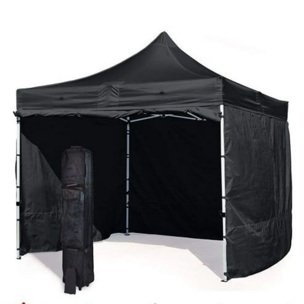 Foldable Pop Up Gazebo Tent - Black