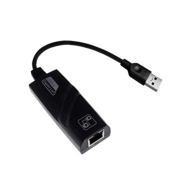Netix Usb 3.0 Gigabit To Rj45 Ethernet Lan Adapter - Compact, 10 100 1000 Mbps, Auto-Sensing, Usb3.0 Interface, Black