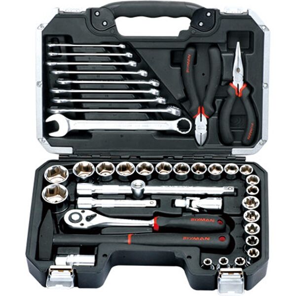 Fixman Socket Tool Set 40Pc 1/2" Drive