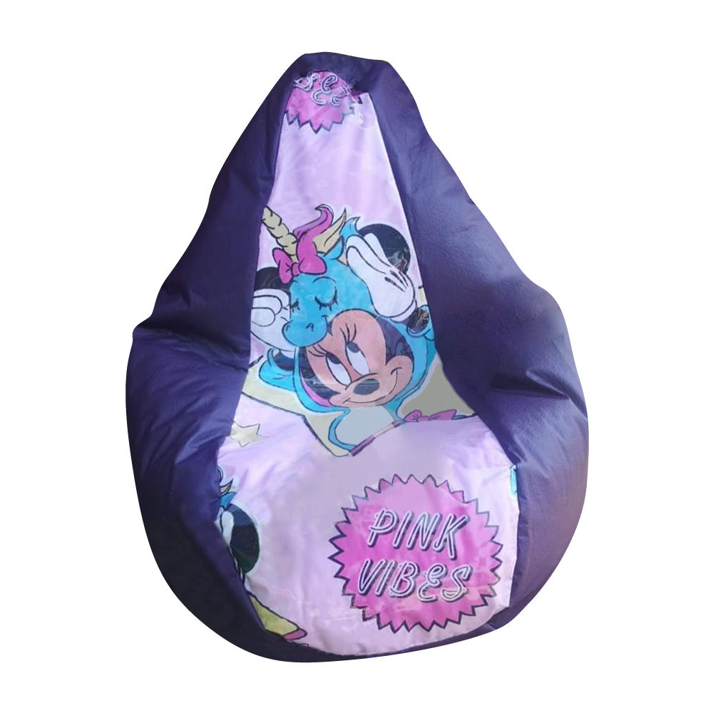 Kiddies Beanbag – Purple Minnie Mouse