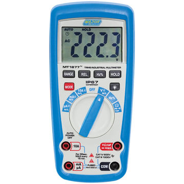 1000V AC/DC IP67 True RMS Multimeter (MT1877) - Major Tech