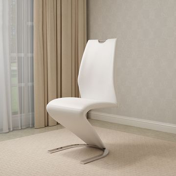 GOF Furniture - Host Dining Chair, White