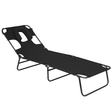 FaceSpace Lounge Chair - Black Fine Living