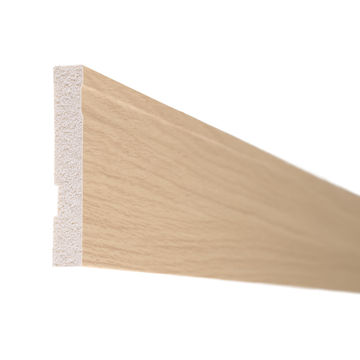 Polymer Skirting Plastic 100mm - Trench Oak 2400 x 100 x 2mm
