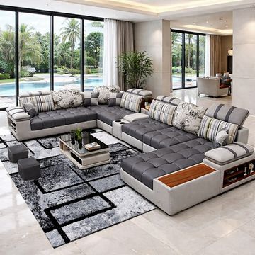 Prestige Home - Enola Modular U-Shaped Couch