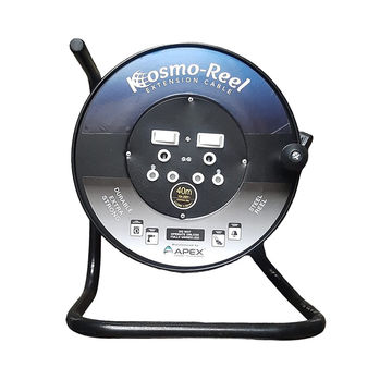 KOSMO-REEL Steel Extension Reel 2 X 16A 40m x 2.5mm