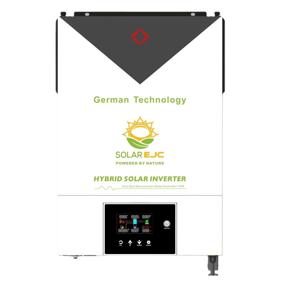 Hybrid solar inverter MPS-VIII Pro 6.2KW + 120AMPPT