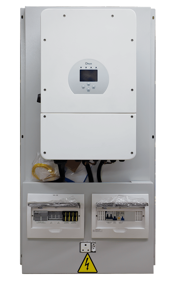 SOLAR DEYE HYBRID EASY INST. KIT 5KVA 48VDC INV.