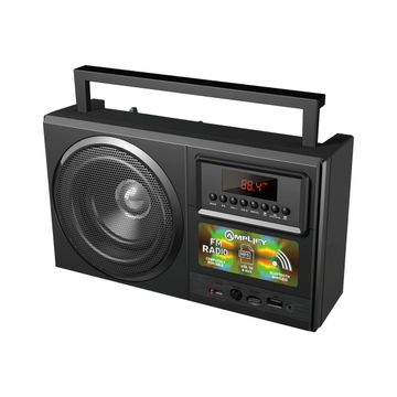 Amplify Tuner Series Bluetooth Radio Speaker - Black