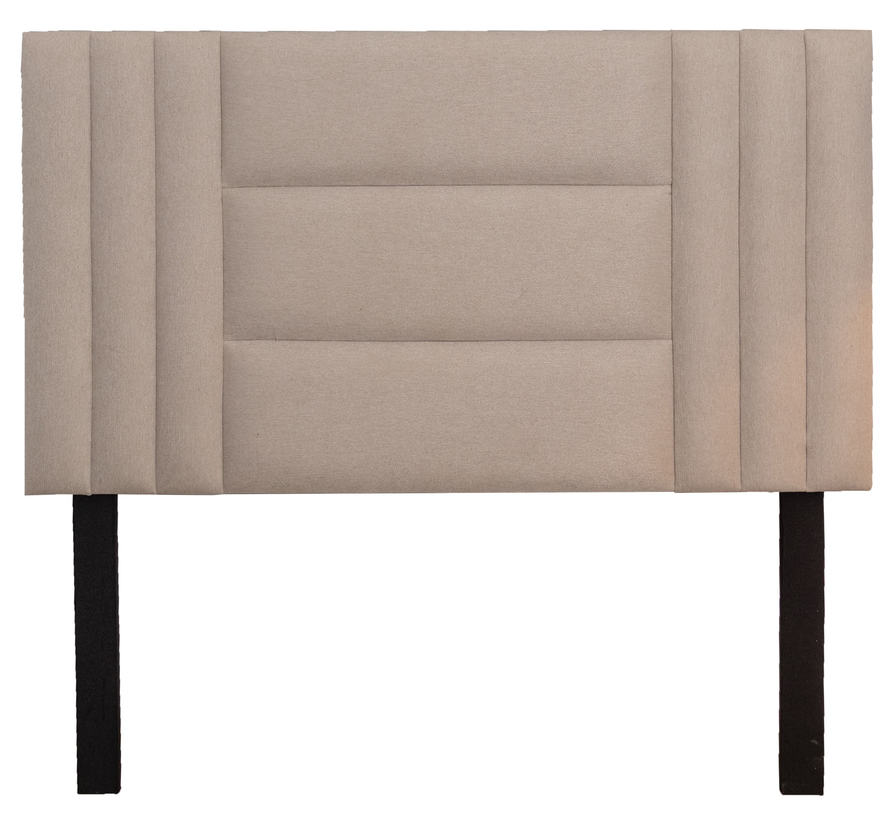 Luna Headboard - Beige Fabric - Queen