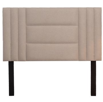 Luna Headboard - Beige Fabric - Queen