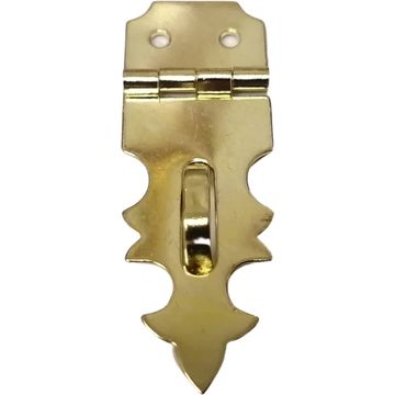 Hasp and Staple for Mini Box Brass Plated
