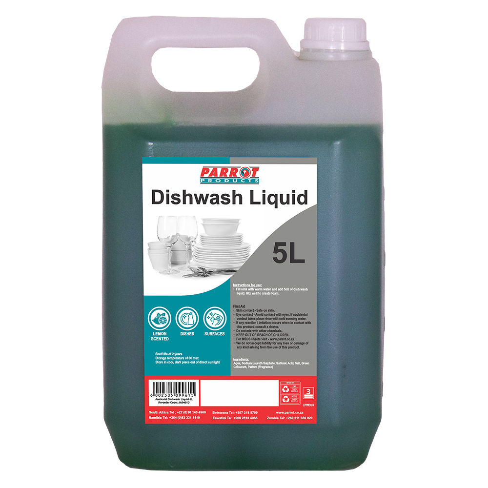 Janitorial Dishwashing Liquid 5 Litre