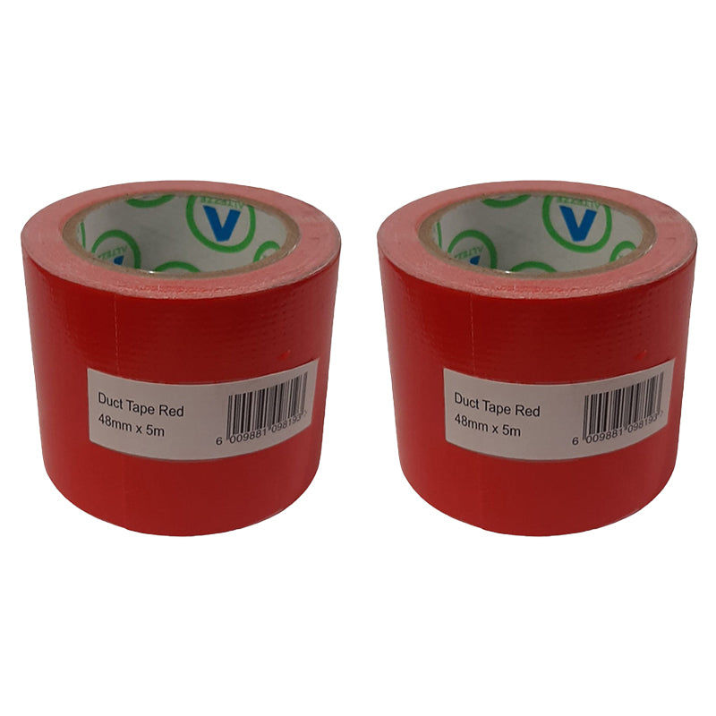 AVAST Duct Tape Red 48mm x 5m ( 2 Pack )