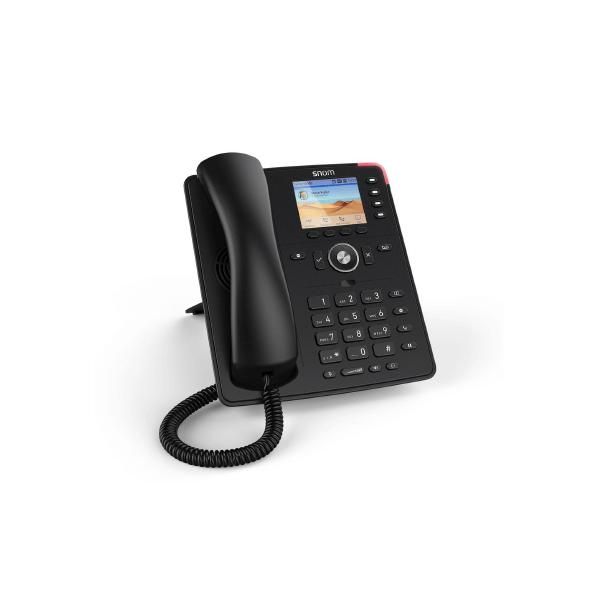 Snom D713 4-Line Desktop Sip Phone - No Psu Included - 4-Line 2.8'' Colour Display