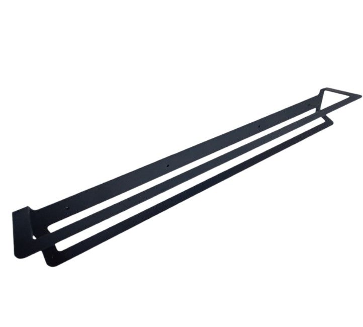 Double towel rail 600mm