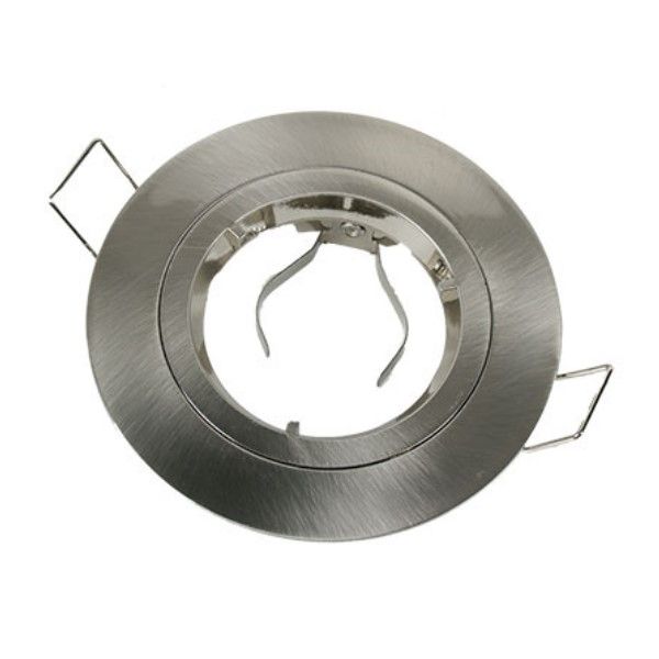Satin Nickel Zinc Alloy Fixed Downlight