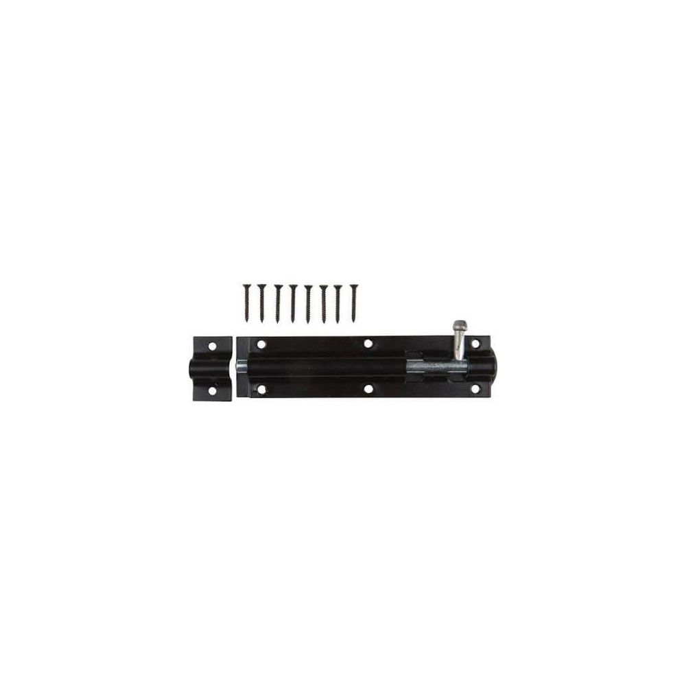 100mm Barrel Bolt Black Jap Plated
