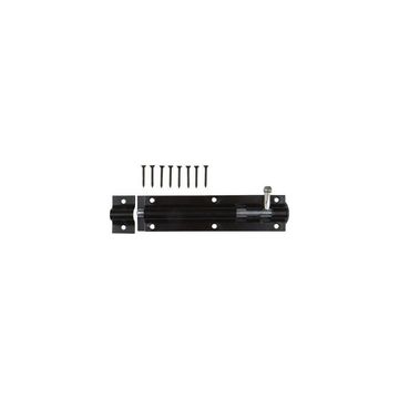 100mm Barrel Bolt Black Jap Plated