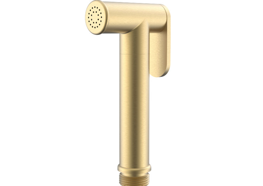 Devario Premio Shattaf Sprayer Round Brass -Brushed Gold