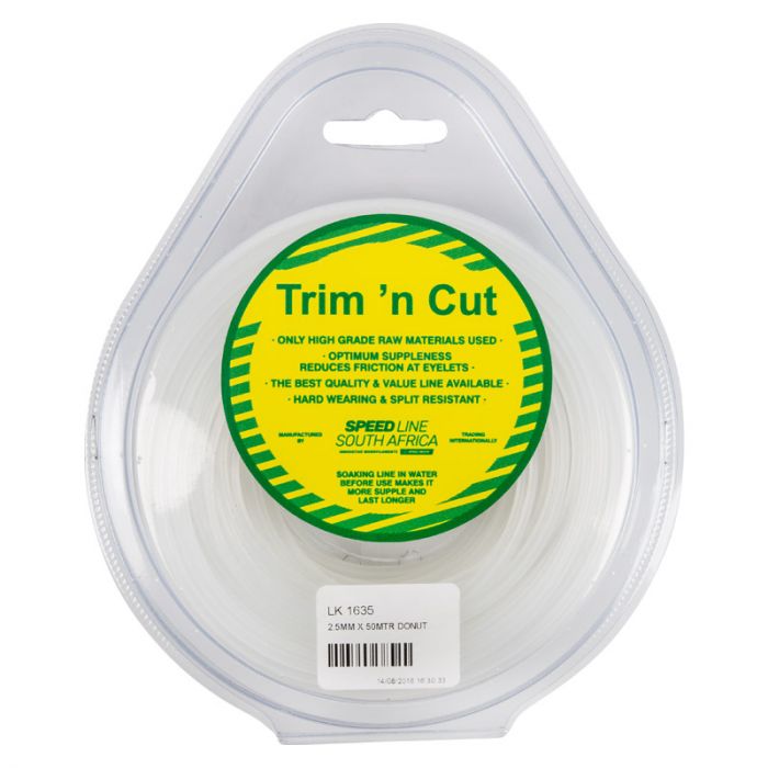 Trim N Cut Donut Trimmer Line - 2.5mm x 50 Meters - White