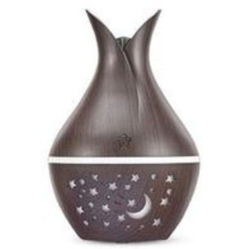 Mini USB Desktop Humidifier -260ml - Dark Wooden