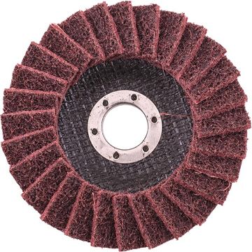 Flap Disc Non Woven 115X22 Medium Red  Tcfd