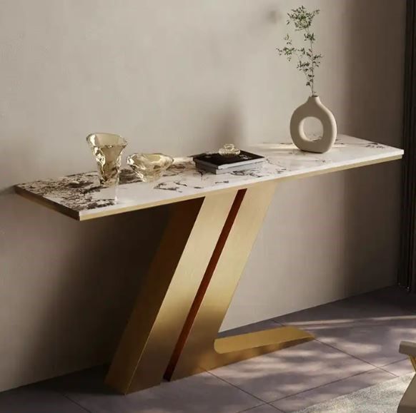 Designer Concepts Zeze  Modern Luxury Console Table