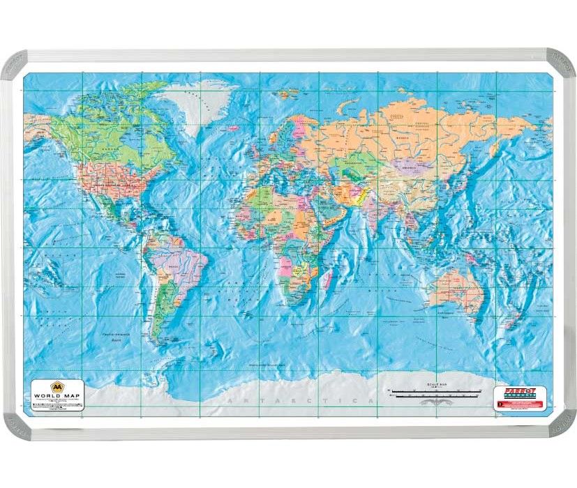 World AA Map (1200*900mm)