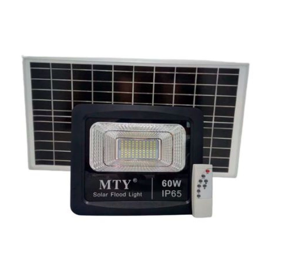 MTY - Solar Powered LED Flood Light 60W