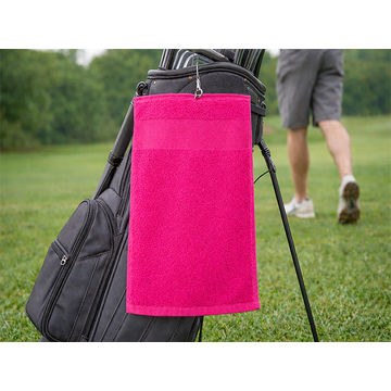 Golf Terry Towel 380GSM - 030x050cms - Fuchsia Purple(1 Piece Pack)