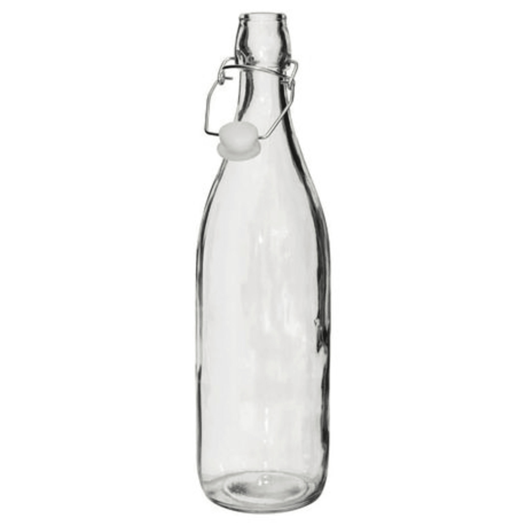 Glass Bottle with Clip Top