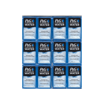 P&G Purifier of Water Portable Water Purifier Packets (12 Packets)