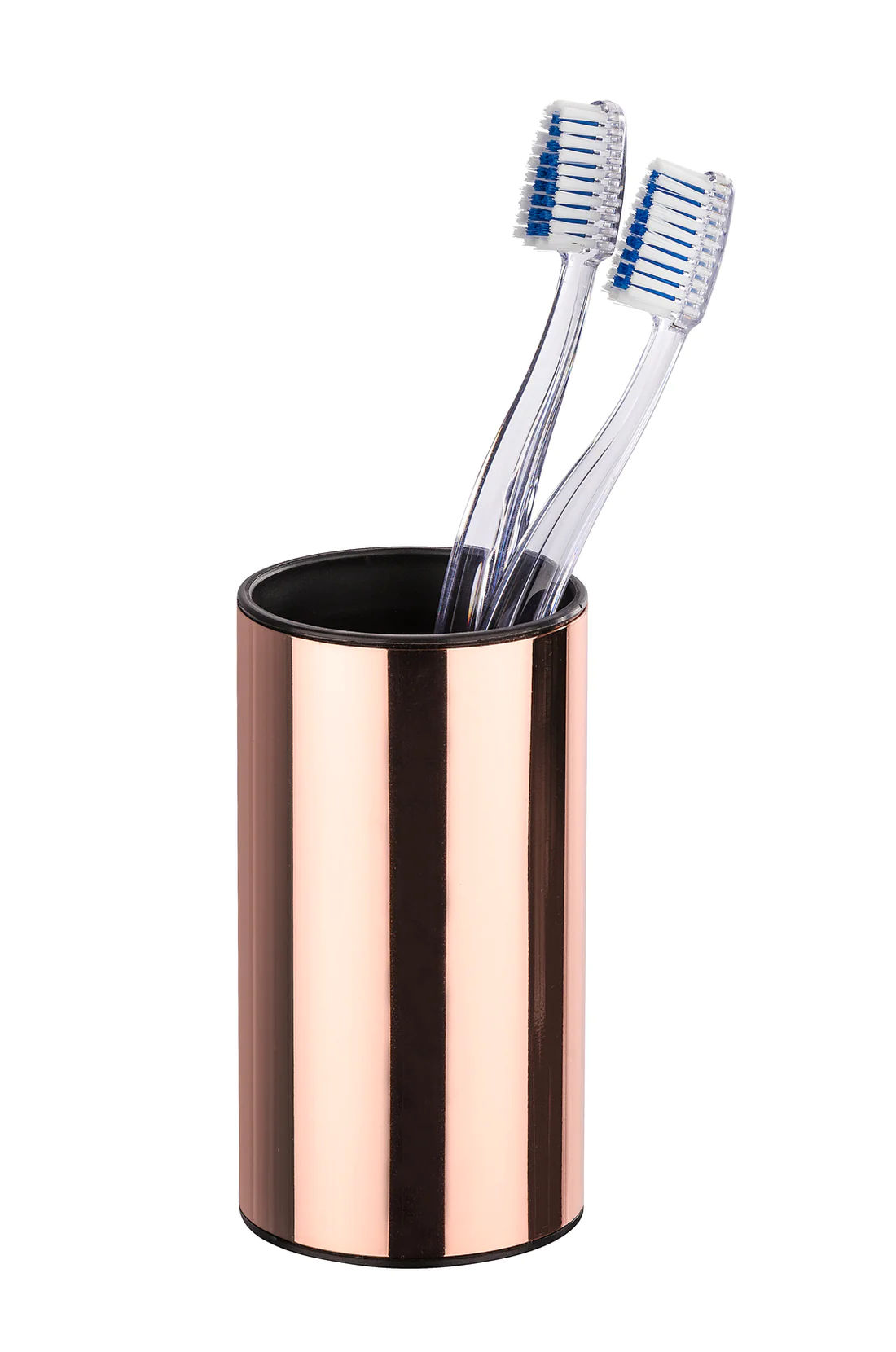 WENKO - TOOTHBRUSH TUMBLER - DETROIT RANGE STAINLESS STEEL - COPPER