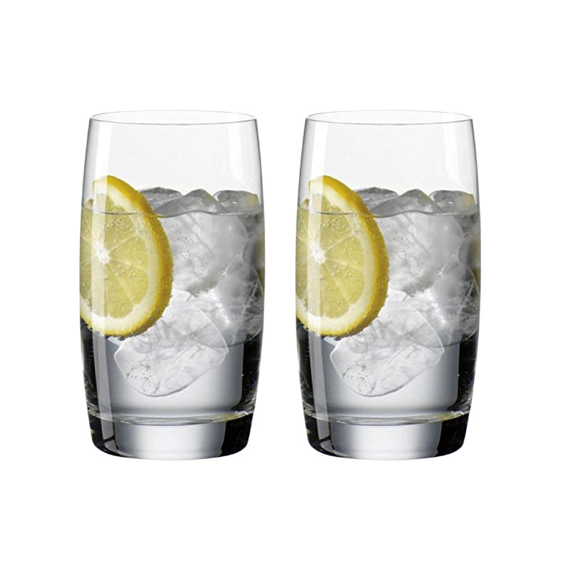Bohemia Cristal Clara Long Drink Glass 6 Piece Set 380 ml