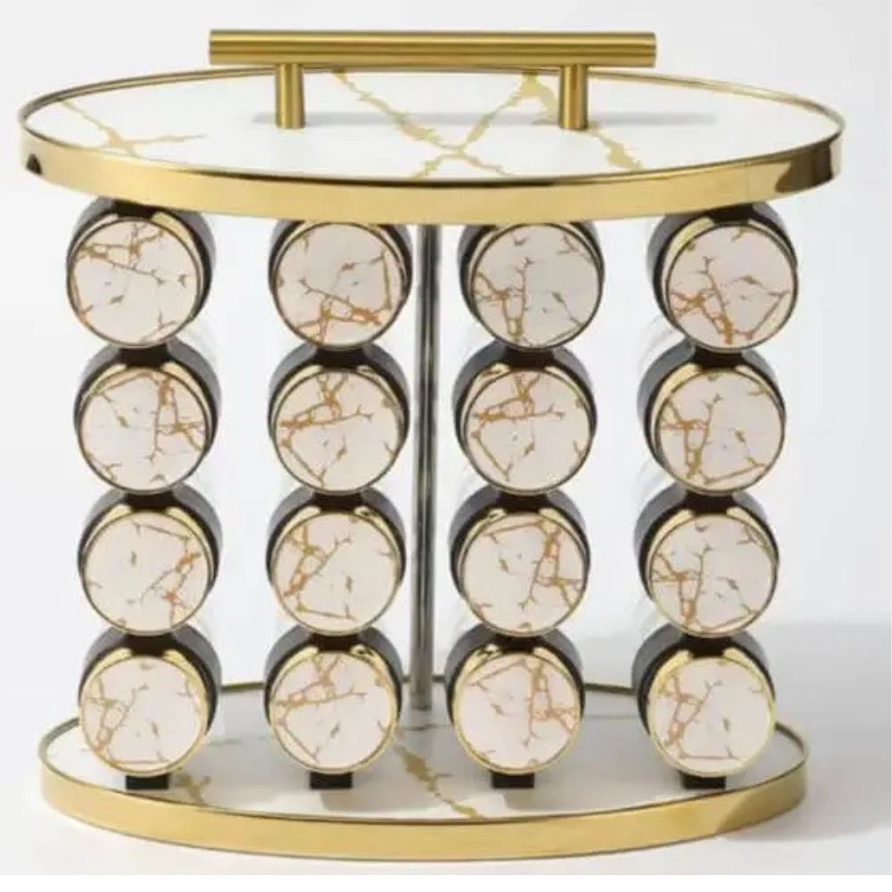 16 Piece Tabletop Spice Rack