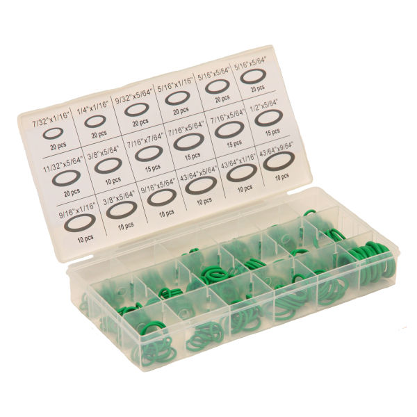 Micro-Tec - O-Ring Green Assortment 270 Piece