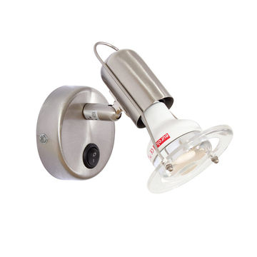 Mini DiSatin - 1 Light - Spot Light - Satin Chrome - 2 Pack