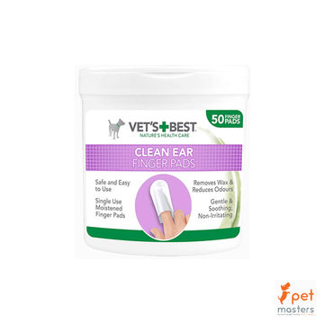Vet's Best Clean Ear Finger Pads / Default Title
