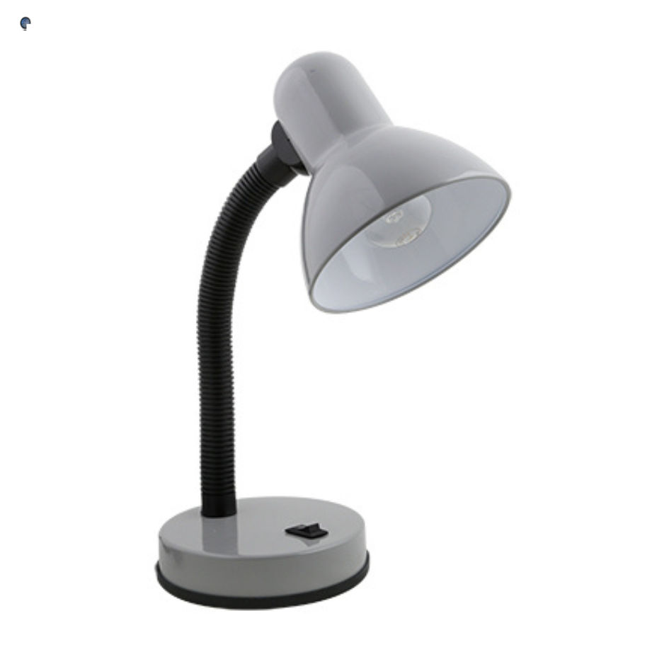 Student Desk Lamp Cool Grey