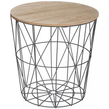 KCW FURN:Metal Side Table 40X40Cm