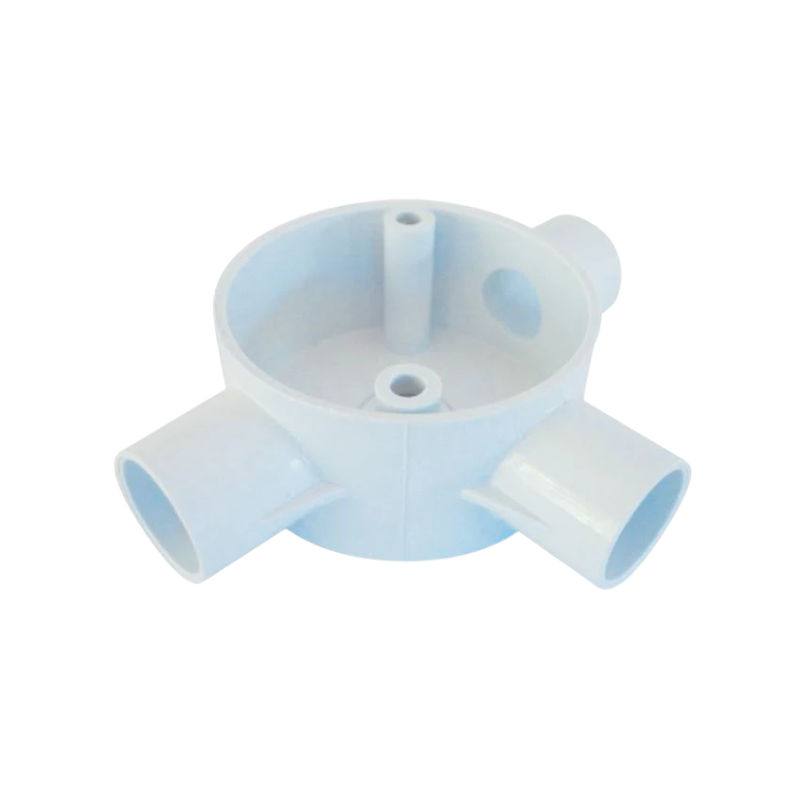 Digitech Ogatin 20mm PVC Box Round  3 Way