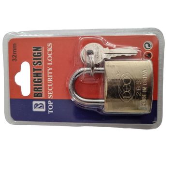 Padlock 32mm with 3 keys -